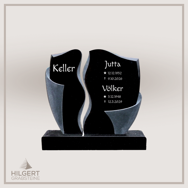 HO-DA-1453 | Hilgert Grabsteine | Stehender Grabstein aus Naturstein