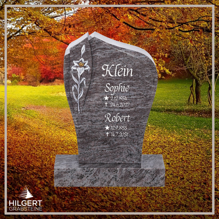 HO-DA-15-17A | Hilgert Grabsteine | Stehender Grabstein aus Naturstein