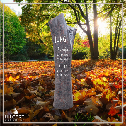 HO-DA-1502 | Hilgert Grabsteine | Stehender Grabstein aus Naturstein