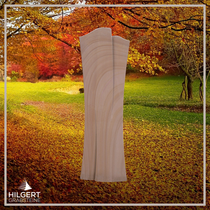HO-DA-1509 | Hilgert Grabsteine | Stehender Grabstein aus Naturstein