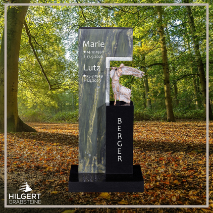 HO-DA-16-16 | Hilgert Grabsteine | Stehender Grabstein aus Naturstein