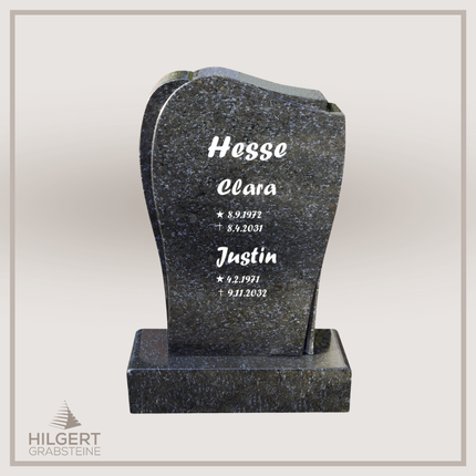 HO-DA-17-12A | Hilgert Grabsteine | Stehender Grabstein aus Naturstein