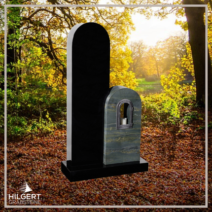 HO-DA-17-16 | Hilgert Grabsteine | Stehender Grabstein aus Naturstein