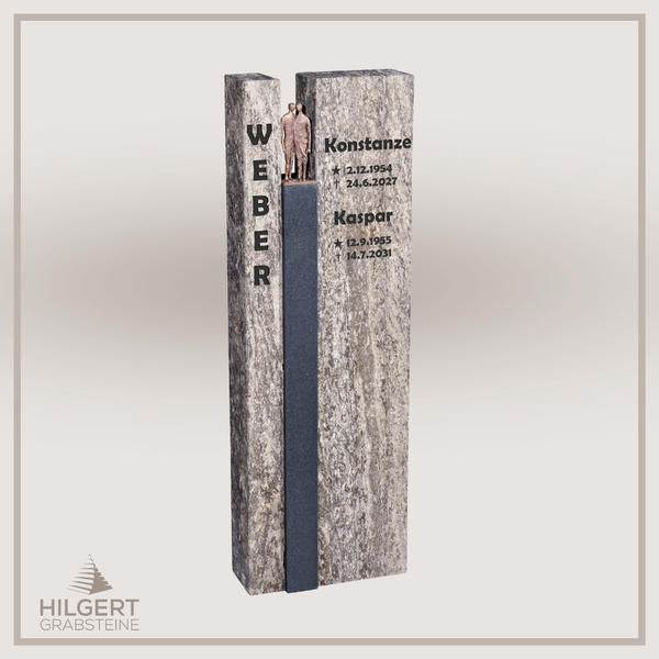 HO-DA-2015-09 | Hilgert Grabsteine | Stehender Grabstein aus Naturstein