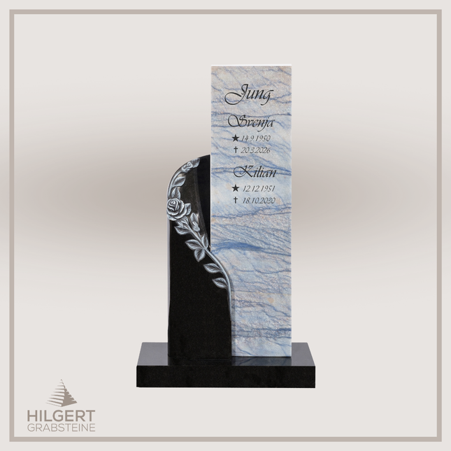 HO-DA-22-13 | Hilgert Grabsteine | Stehender Grabstein aus Naturstein
