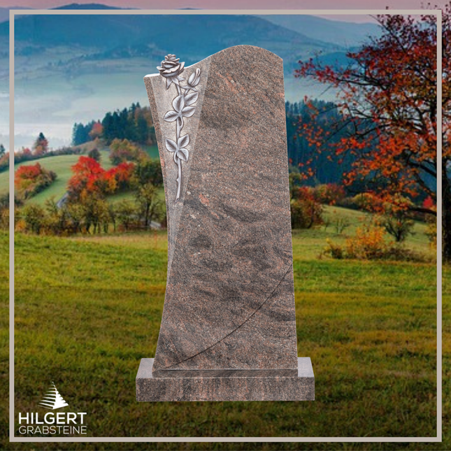 HO-DA-27-17 | Hilgert Grabsteine | Stehender Grabstein aus Naturstein