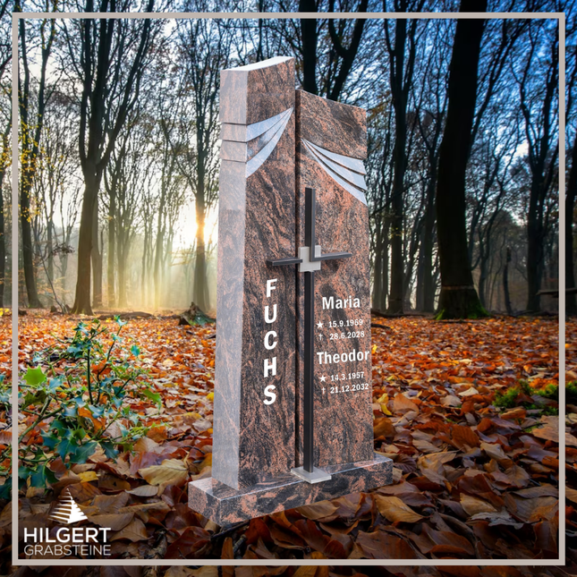 HO-DA-27-18 | Hilgert Grabsteine | Stehender Grabstein aus Naturstein
