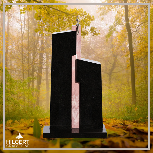 HO-DA-29-17 | Hilgert Grabsteine | Stehender Grabstein aus Naturstein