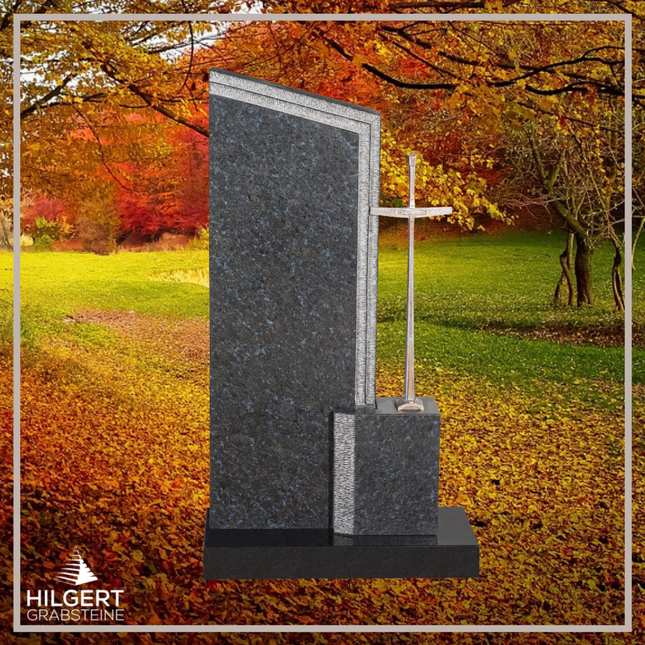 HO-DA-32-14 | Hilgert Grabsteine | Stehender Grabstein aus Naturstein