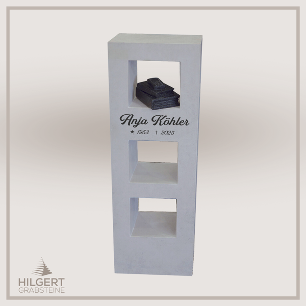 HO-DA-33-12 | Hilgert Grabsteine | Stehender Grabstein aus Naturstein