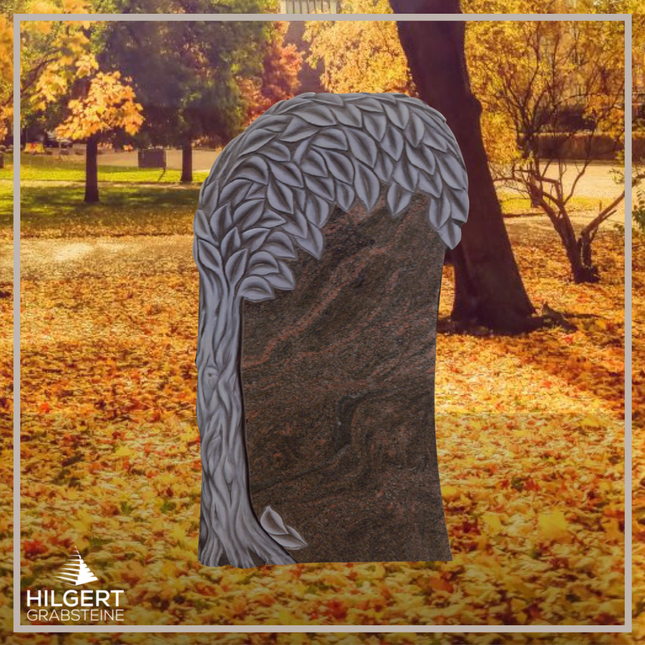 HO-DA-34-12 | Hilgert Grabsteine | Stehender Grabstein aus Naturstein