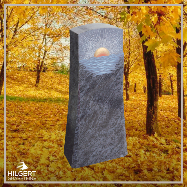 HO-DA-35-12 | Hilgert Grabsteine | Stehender Grabstein aus Naturstein