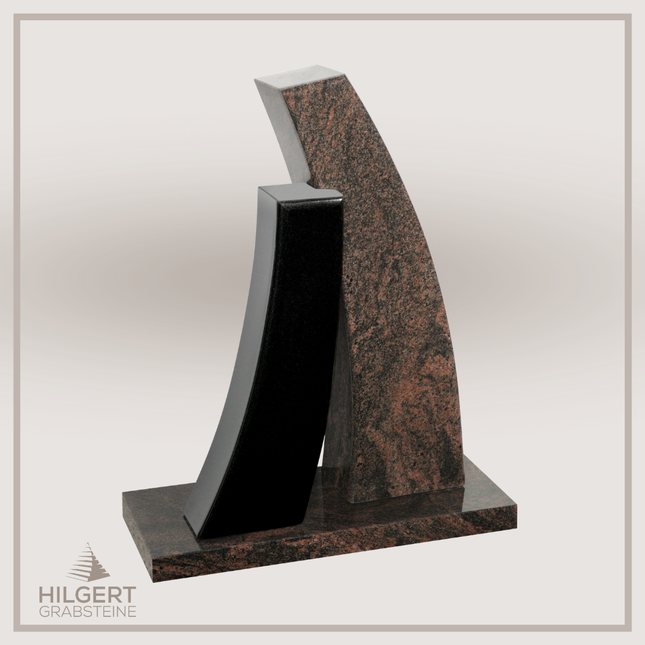 HO-DA-35-21 | Hilgert Grabsteine | Stehender Grabstein aus Naturstein