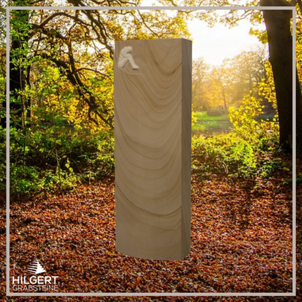 HO-DA-350 | Hilgert Grabsteine | Stehender Grabstein aus Naturstein