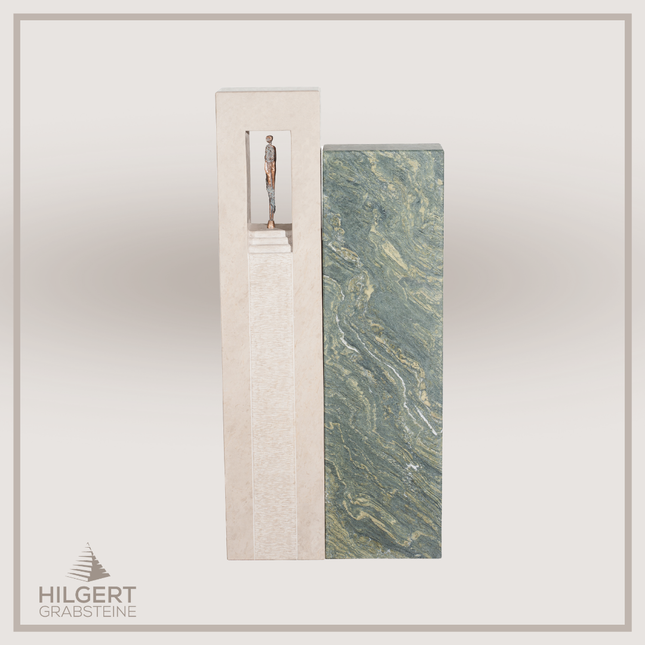 HO-DA-38-13 | Hilgert Grabsteine | Stehender Grabstein aus Naturstein