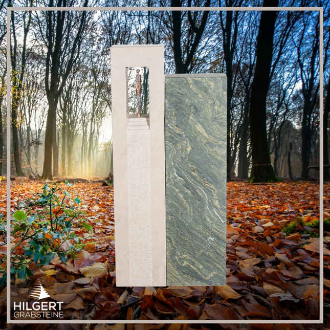 HO-DA-38-13 | Hilgert Grabsteine | Stehender Grabstein aus Naturstein