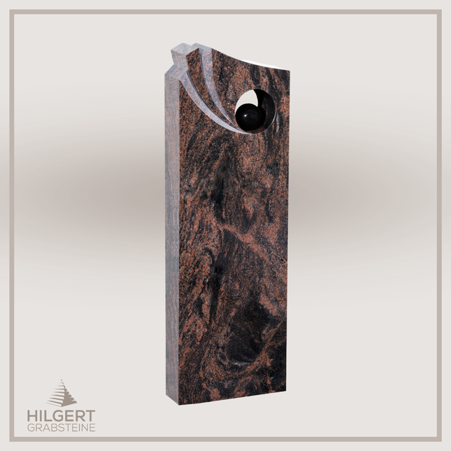 HO-DA-38-16 | Hilgert Grabsteine | Stehender Grabstein aus Naturstein