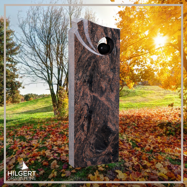 HO-DA-38-16 | Hilgert Grabsteine | Stehender Grabstein aus Naturstein
