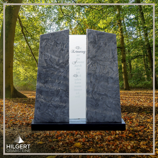 HO-DA-386 | Hilgert Grabsteine | Stehender Grabstein aus Naturstein