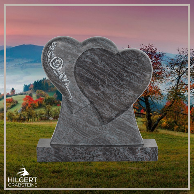 HO-DA-39-21 | Hilgert Grabsteine | Stehender Grabstein aus Naturstein