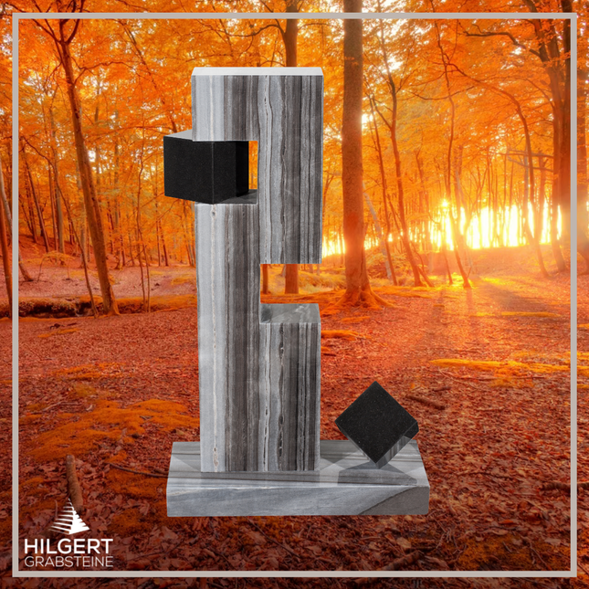 HO-DA-40-14 | Hilgert Grabsteine | Stehender Grabstein aus Naturstein