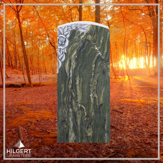HO-DA-40-16 | Hilgert Grabsteine | Stehender Grabstein aus Naturstein