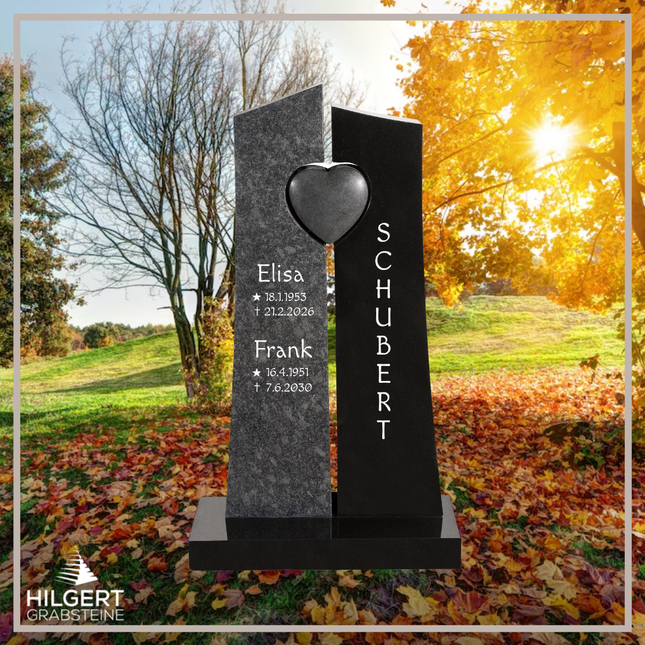 HO-DA-42-14A | Hilgert Grabsteine | Stehender Grabstein aus Naturstein