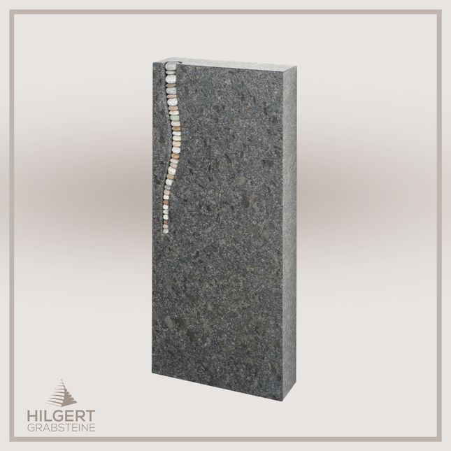 HO-DA-42-22 | Hilgert Grabsteine | Stehender Grabstein aus Naturstein