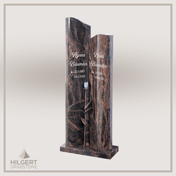 HO-DA-44-18 | Hilgert Grabsteine | Stehender Grabstein aus Naturstein