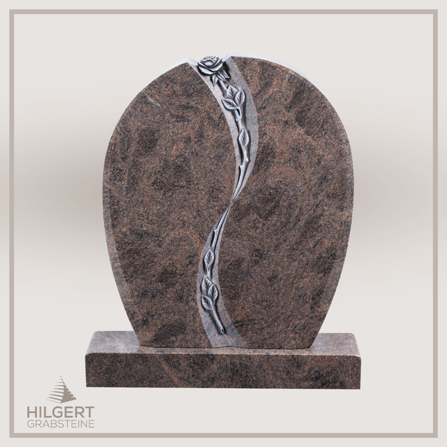 HO-DA-46-18 | Hilgert Grabsteine | Stehender Grabstein aus Naturstein