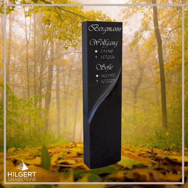 HO-DA-47-12 | Hilgert Grabsteine | Stehender Grabstein aus Naturstein