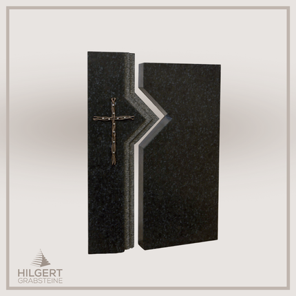 HO-DA-49-12 | Hilgert Grabsteine | Stehender Grabstein aus Naturstein