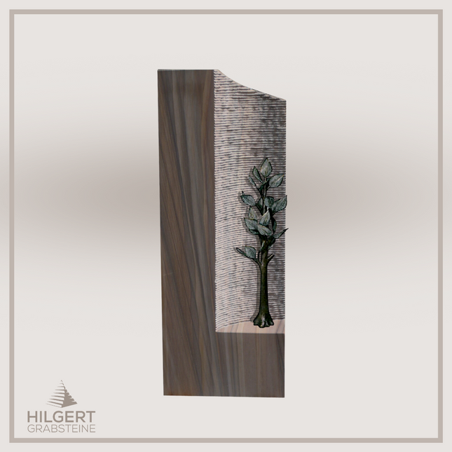 HO-DA-53-12 | Hilgert Grabsteine | Stehender Grabstein aus Naturstein