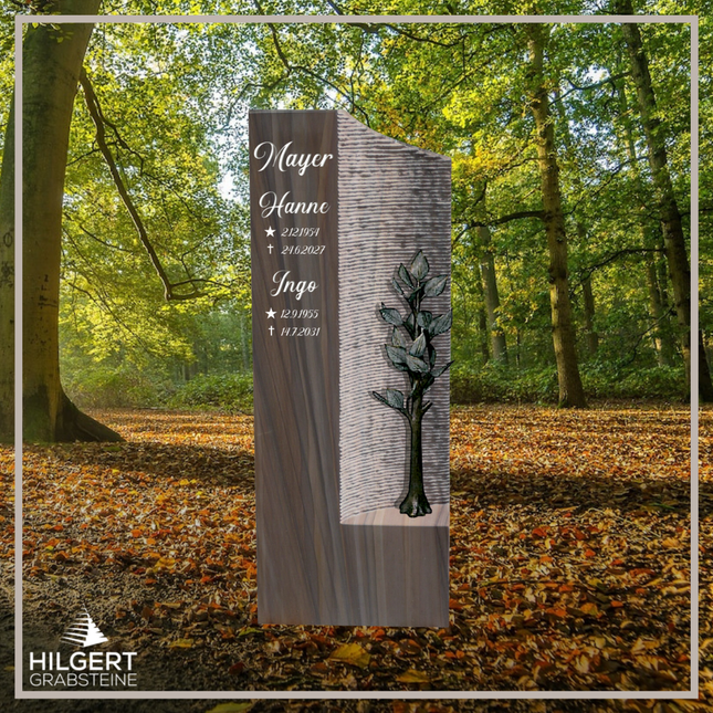 HO-DA-53-12 | Hilgert Grabsteine | Stehender Grabstein aus Naturstein