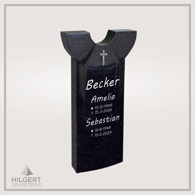 HO-DA-55-12 | Hilgert Grabsteine | Stehender Grabstein aus Naturstein