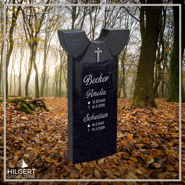 HO-DA-55-12 | Hilgert Grabsteine | Stehender Grabstein aus Naturstein