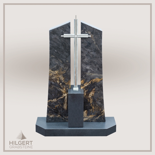 HO-DA-57-14 | Hilgert Grabsteine | Stehender Grabstein aus Naturstein
