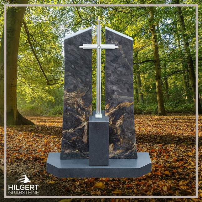 HO-DA-57-14 | Hilgert Grabsteine | Stehender Grabstein aus Naturstein