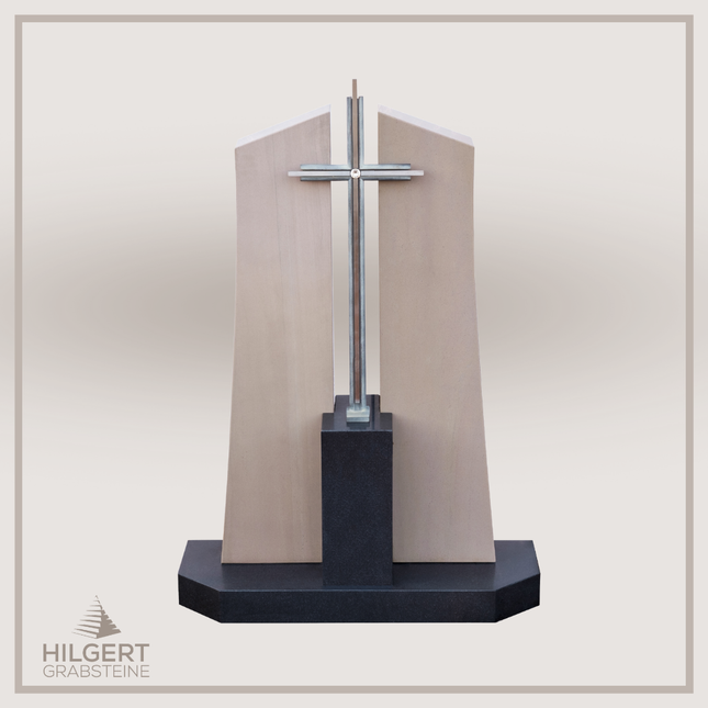 HO-DA-57-14 | Hilgert Grabsteine | Stehender Grabstein aus Naturstein