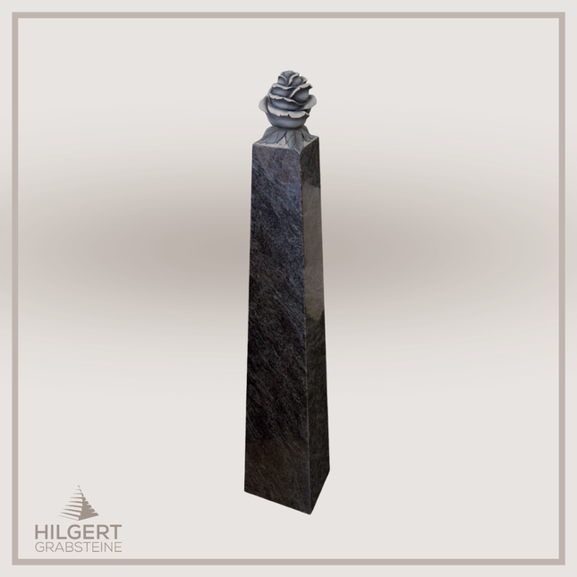 HO-DA-58-12R | Hilgert Grabsteine | Stehender Grabstein aus Naturstein