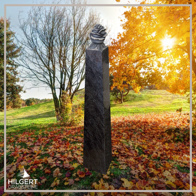 HO-DA-58-12R | Hilgert Grabsteine | Stehender Grabstein aus Naturstein