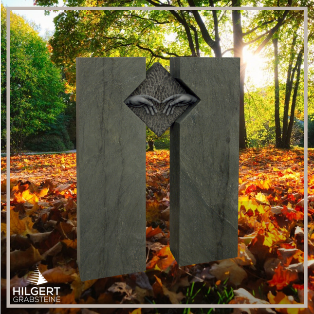 HO-DA-61-12H | Hilgert Grabsteine | Stehender Grabstein aus Naturstein