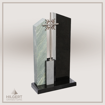 HO-DA-AB16-01 | Hilgert Grabsteine | Stehender Grabstein aus Naturstein