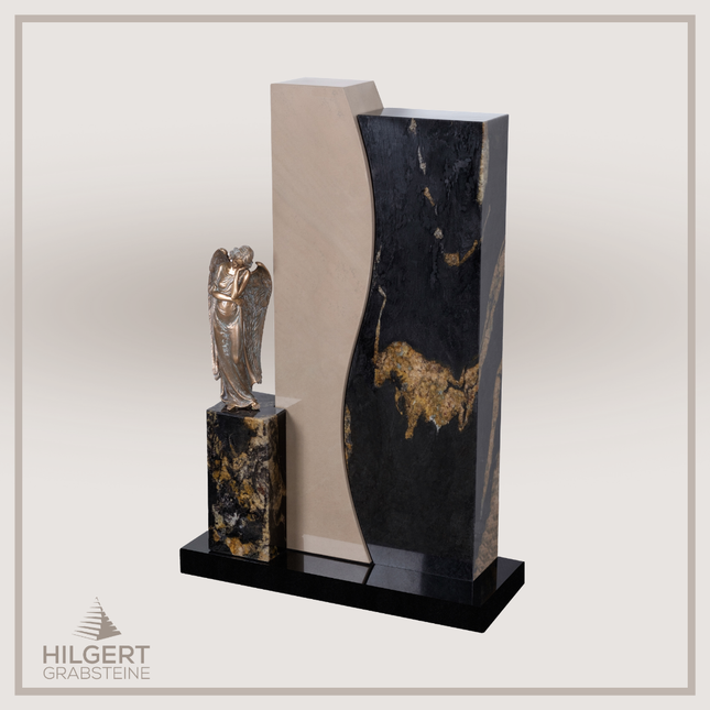 HO-DA-AB16-03 | Hilgert Grabsteine | Stehender Grabstein aus Naturstein