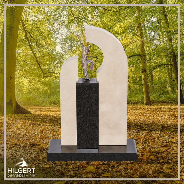 HO-DA-AB16-07 | Hilgert Grabsteine | Stehender Grabstein aus Naturstein