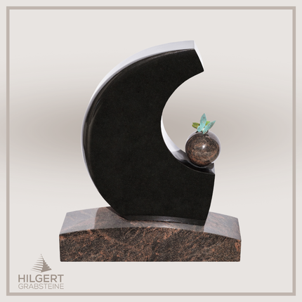 HO-DA-AB16-08 | Hilgert Grabsteine | Stehender Grabstein aus Naturstein