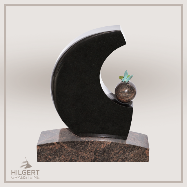 HO-DA-AB16-08 | Hilgert Grabsteine | Stehender Grabstein aus Naturstein