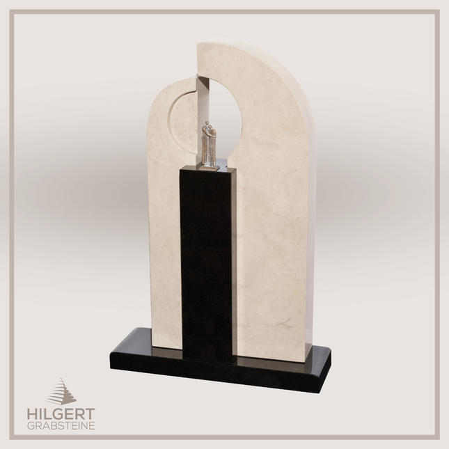 HO-DA-AB16-11 | Hilgert Grabsteine | Stehender Grabstein aus Naturstein