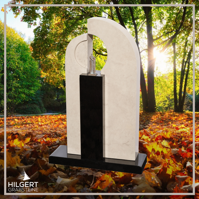 HO-DA-AB16-11 | Hilgert Grabsteine | Stehender Grabstein aus Naturstein