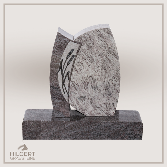 HO-DA-AB16-14 | Hilgert Grabsteine | Stehender Grabstein aus Naturstein
